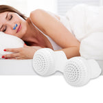 2 PCS 2 in 1 ABS Silicone Anti Snoring Air Purifier