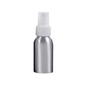 Refillable Glass Fine Mist Atomizers Aluminum Bottle, 30ml