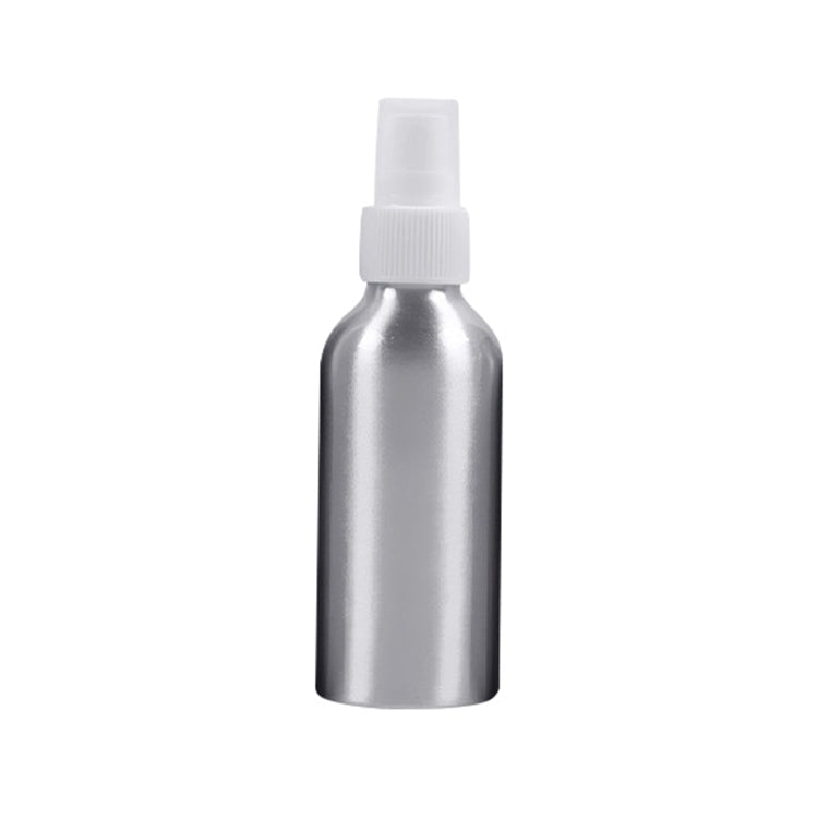 Refillable Glass Fine Mist Atomizers Aluminum Bottle, 100ml