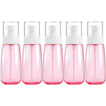 5 PCS Travel Plastic Bottles Leak Proof Portable Travel Accessories Small Bottles Containers, 100ml