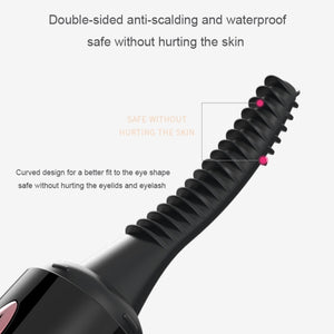 K-CU-S20 Portable Waterproof USB Charging Digital Display Perm Eyelash Curler