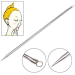 Blackhead Acne Pimple Comedone Remover Safe Cleaner Stainless Steel Needle