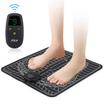 EMS Rechargeable Pulse Foot Massage Machine Foot Pad Physical Therapy with Remote Control