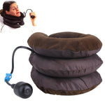 Inflatable Air Cervical Neck Traction Device Soft Head Back Shoulder Neck Ache Massager Headache Pain Relieve Relaxation Brace