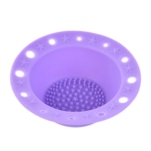 Beauty Tools Silicone Brush Tray Makeup Brush Special  Ceaning Bowl
