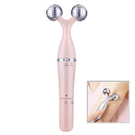 3 In 1 Portable Electric Eye Massager Double Chin Face Lift Body Neck Massage Roller Anti Wrinkle 3D Facial Massage Machine
