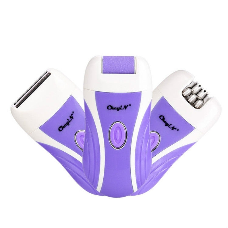 3 In 1 Rechargeable Ladies Power Epilator Foot Care Trimmer