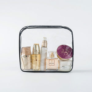 Transparent PVC Bags Travel Organizer Clear Makeup Bag Pouch Wash Bags