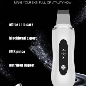 Ultrasonic Ion Shoveling Machine Blackheads Dead Skin and Acne Cleansing Instrument Beauty Introduction Instrument