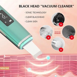 Ultrasonic Shoveling Machine Blackhead Beauty Instrument Iontophoresis Pore Cleaning Instrument