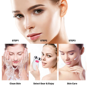 A210 Household Skin Rejuvenation Micro-current Beauty Instrument Facial Radio Frequency Massage Instrument