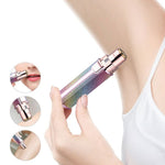 2 In 1  Electric Shaver Lady Eyebrow Trimmer Lipstick Automatic Facial Hair Removal Device