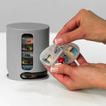 Portable Mini Portable One-week Storage Pill Box