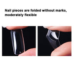 Nail Art Patch Ultra-Thin Seamless Finished Finished Removable Extended Fake Nail Patch