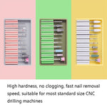 Nail Alloy Tungsten Steel Ceramic Grinding Machine Accessories Nail Grinding Heads Set Polishing Tool