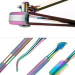 7 in 1 Nail Tools Color Titanium Nail Care Tools