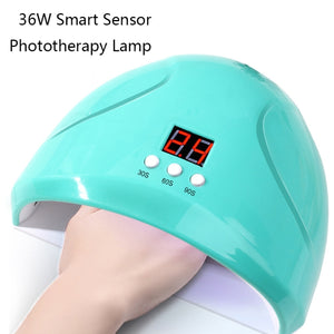 Smart Sensor Nail Phototherapy Lamp Manicure Tool Baking Lamp