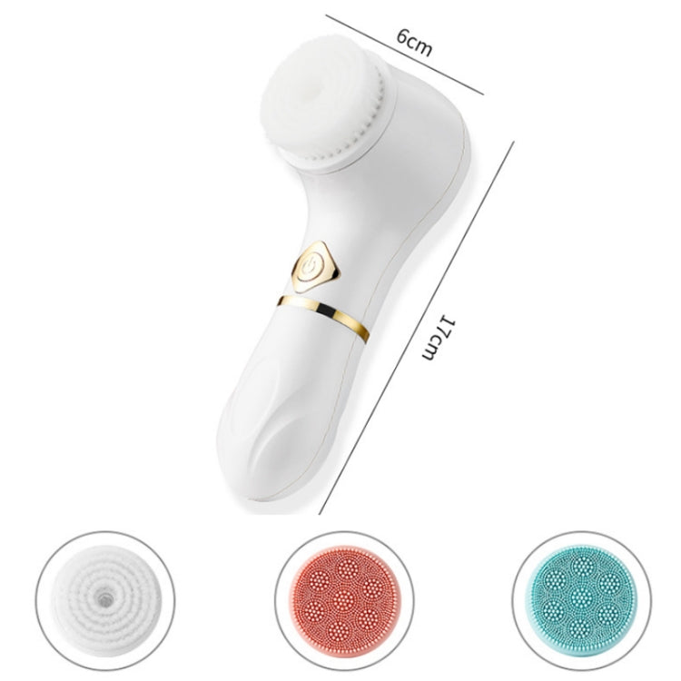 Pore Cleansing Electric Cleansing Instrument Blackhead Silicone Facial Cleansing Brush