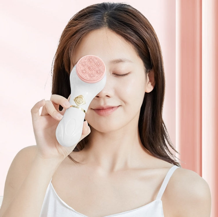Pore Cleansing Electric Cleansing Instrument Blackhead Silicone Facial Cleansing Brush