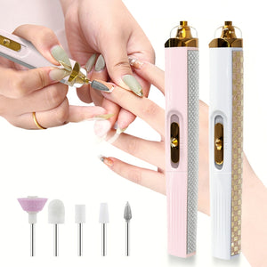 BZX5 5 In 1 USB Nail Polisher Peeling Manicure