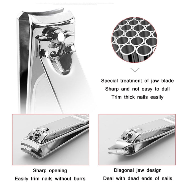 Stainless Steel Nail Trimming Grooming Set