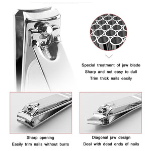 Stainless Steel Nail Trimming Grooming Set