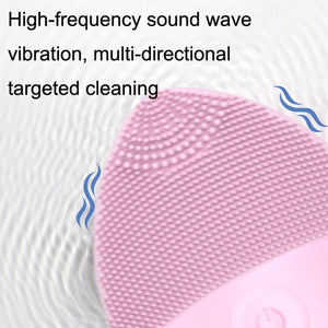 Mini Silicone Cleansing Instrument Washing Face Brush