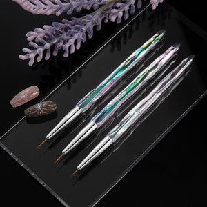 Aurora Ice Transparent Nail Drawing Pen Light Therapy Paint Pen Gradient Phototherapy Pen