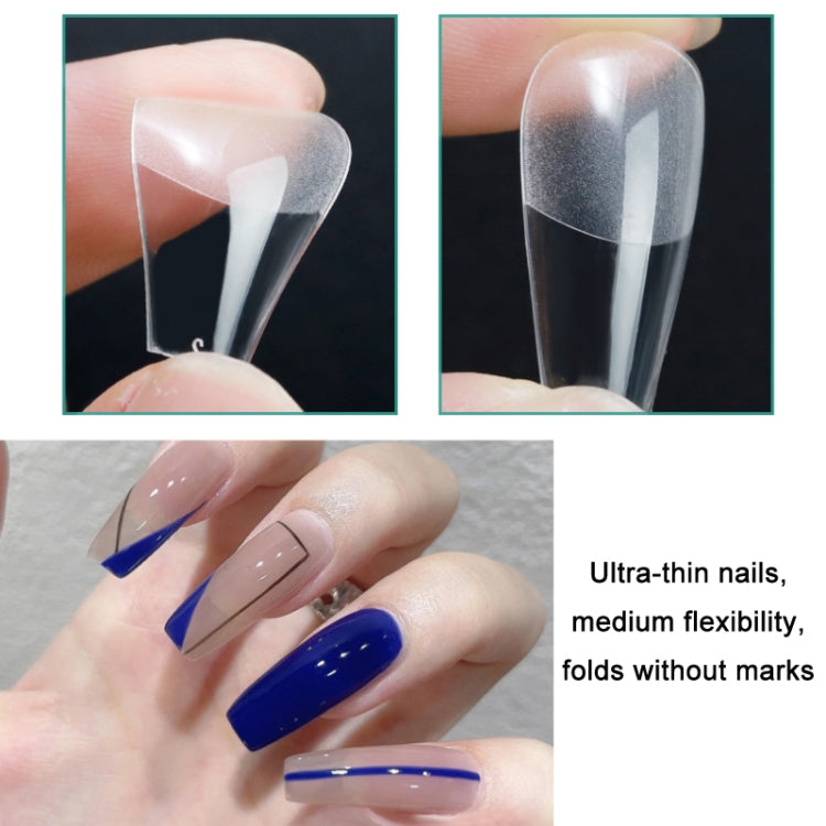 Scratch-free Ultra-thin Seamless Manicure Nail Plate, Shape:
