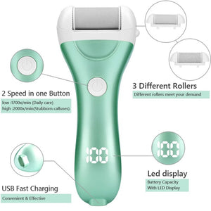 Electric Foot Grinder Digital Display USB Pedicure Peeling