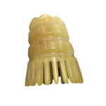 Cylindrical Horn Comb Short Shampoo Brush, Color Random Delivery