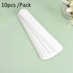 10pcs /Pack Disposable Hat Brim Stickers Shirt Collar Anti-Dirty Sweat-Absorbing Stickers