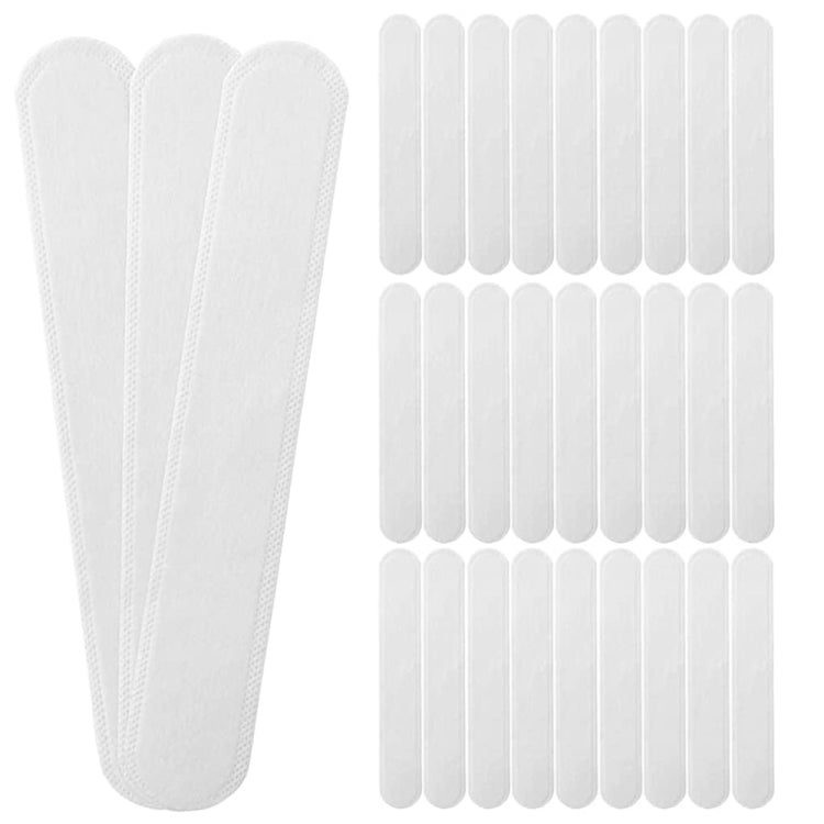 10pcs /Pack Disposable Hat Brim Stickers Shirt Collar Anti-Dirty Sweat-Absorbing Stickers