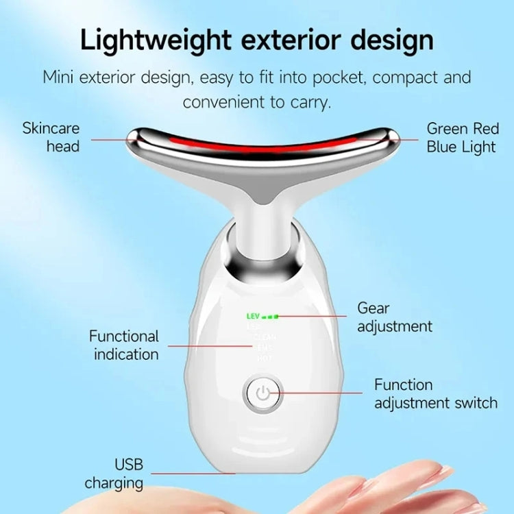 Electrical Neck Beauty Instrument Neck Massager Face Beauty Device