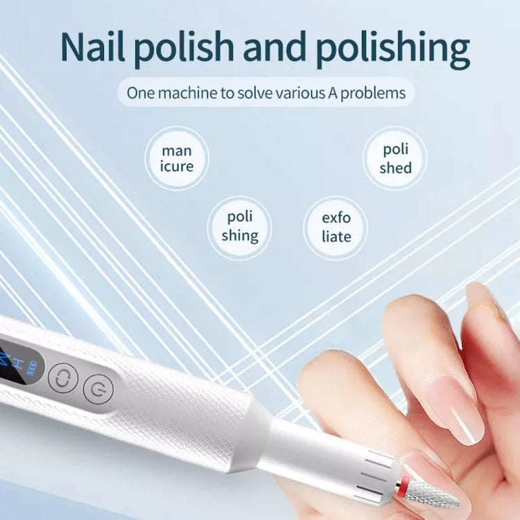 M3 USB Charging Portable Electric Nail Polisher Nail Art Tools Home Nail Art Instrument