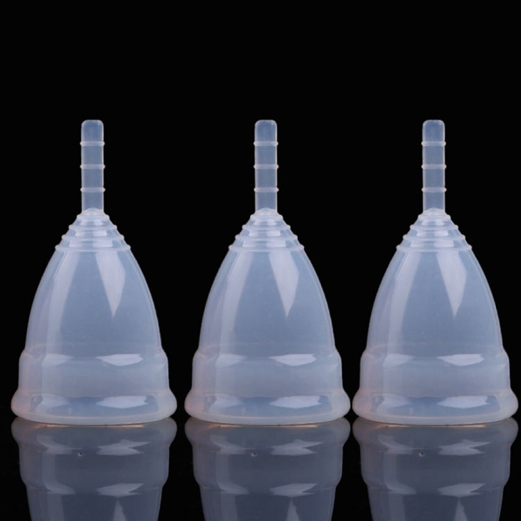 3PCS Reusable Soft Cup Medical Grade Silicone Menstrual Cup